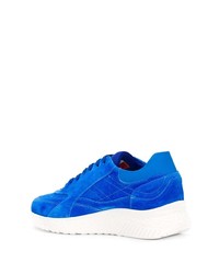 blaue Sportschuhe von Philipp Plein