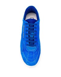 blaue Sportschuhe von Philipp Plein