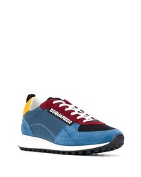 blaue Sportschuhe von DSQUARED2