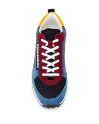 blaue Sportschuhe von DSQUARED2