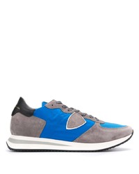 blaue Sportschuhe von Philippe Model Paris