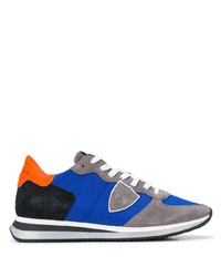 blaue Sportschuhe von Philippe Model Paris