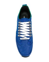 blaue Sportschuhe von DSQUARED2