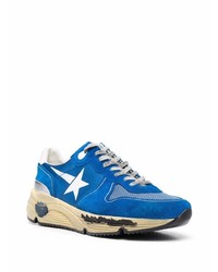 blaue Sportschuhe von Golden Goose