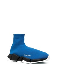 blaue Sportschuhe von Balenciaga