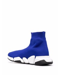 blaue Sportschuhe von Balenciaga