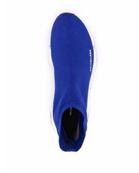 blaue Sportschuhe von Balenciaga