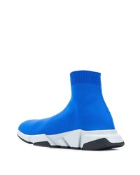 blaue Sportschuhe von Balenciaga