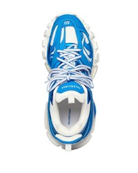 blaue Sportschuhe von Balenciaga