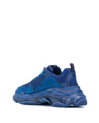 blaue Sportschuhe von Balenciaga