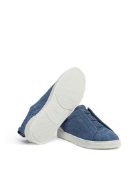 blaue Sportschuhe von Zegna