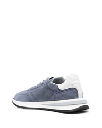 blaue Sportschuhe von Philippe Model Paris