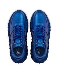 blaue Sportschuhe von Giuseppe Zanotti