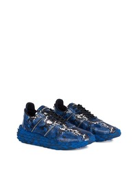 blaue Sportschuhe von Giuseppe Zanotti