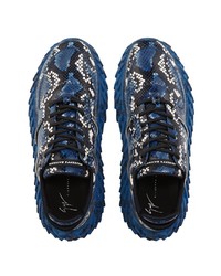 blaue Sportschuhe von Giuseppe Zanotti