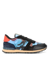 blaue Sportschuhe von Valentino Garavani