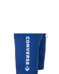 blaue Sportshorts von Converse