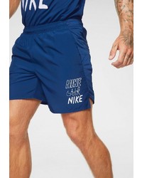 blaue Sportshorts von Nike