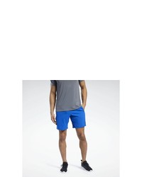 blaue Sportshorts von Reebok