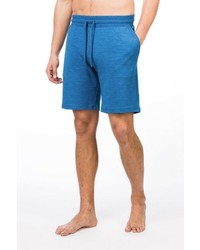 blaue Sportshorts von super natural