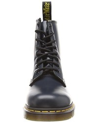 blaue Stiefel von Dr. Martens