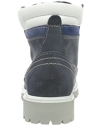 blaue Stiefel von Wrangler