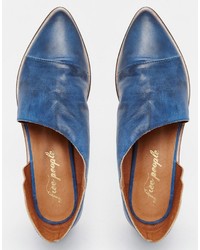 blaue Stiefeletten von Free People