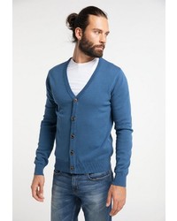 blaue Strickjacke von Dreimaster