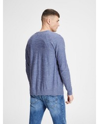 blaue Strickjacke von Jack & Jones