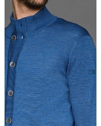 blaue Strickjacke von MAERZ Muenchen