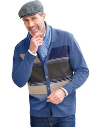 blaue Strickjacke von MARCO DONATI