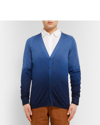 blaue Strickjacke von Burberry