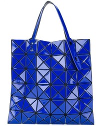 blaue Taschen mit geometrischem Muster von Bao Bao Issey Miyake