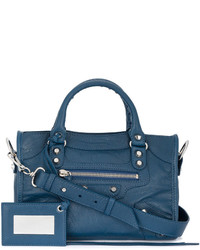 blaue Taschen von Balenciaga