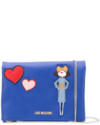 blaue Taschen von Love Moschino