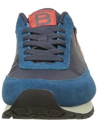 blaue Turnschuhe von Bensimon