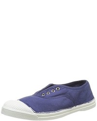 blaue Turnschuhe von Bensimon