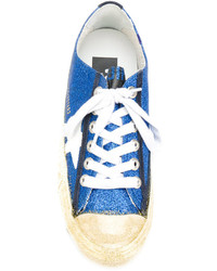 blaue Turnschuhe von Golden Goose