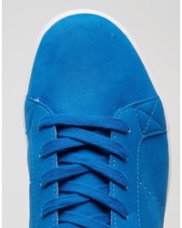 blaue Turnschuhe von Asos