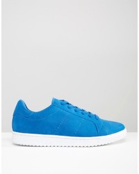 blaue Turnschuhe von Asos