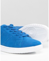 blaue Turnschuhe von Asos