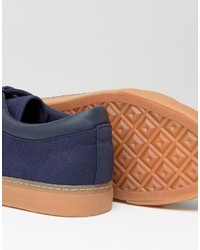 blaue Turnschuhe von Asos