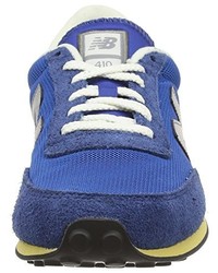 blaue Turnschuhe von New Balance