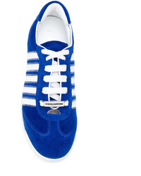 blaue Turnschuhe von Dsquared2