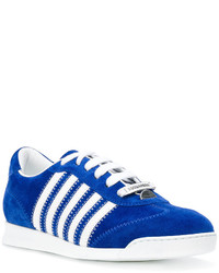 blaue Turnschuhe von Dsquared2