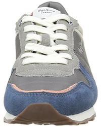 blaue Turnschuhe von Pepe Jeans