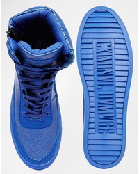 blaue Turnschuhe von Criminal Damage