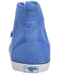 blaue Turnschuhe von Rockbench Publishing Corp