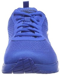 blaue Turnschuhe von Skechers