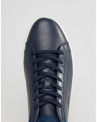 blaue Turnschuhe von Lacoste